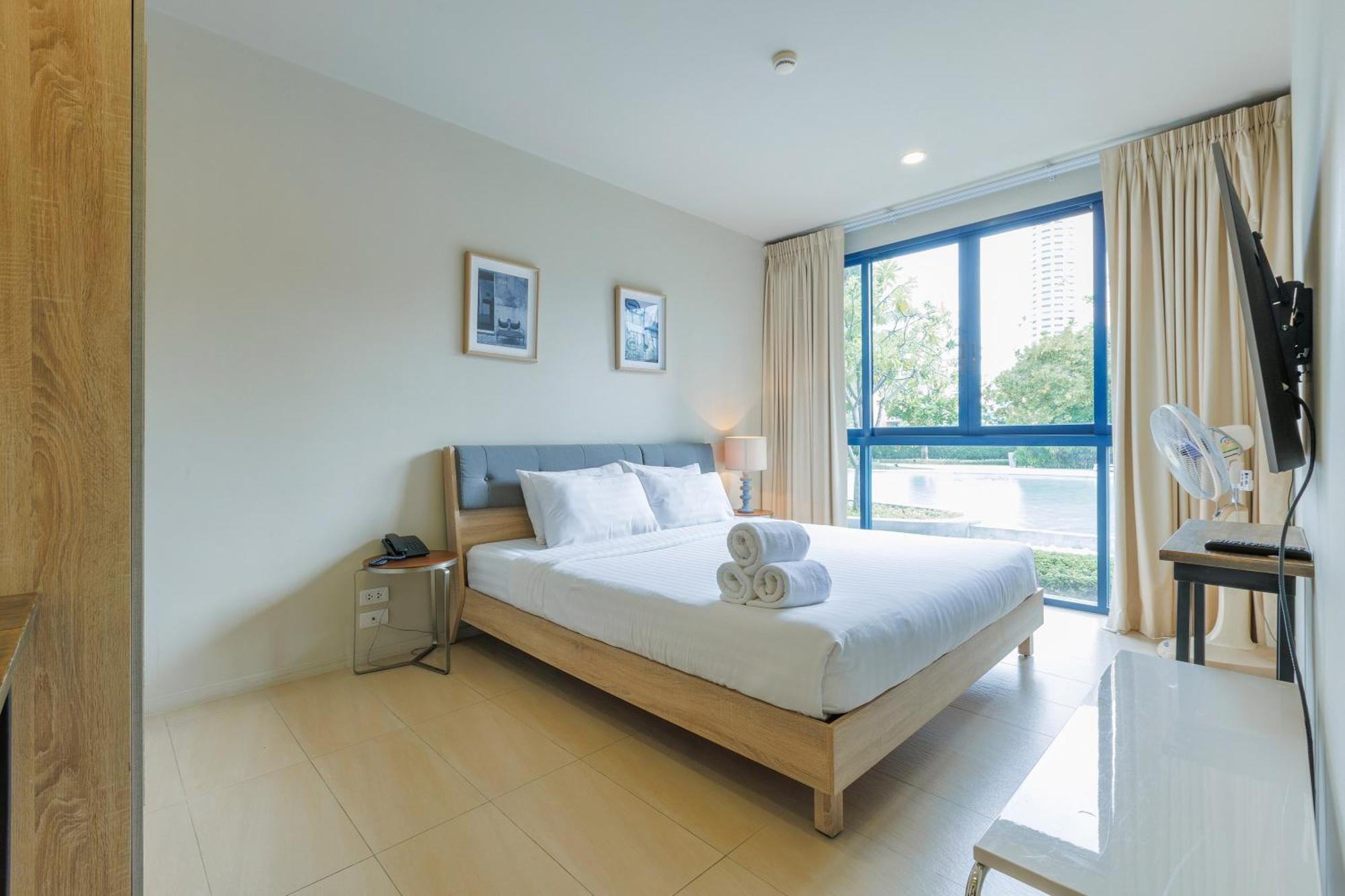 公寓 Front Condo, Baan Thew Talay, Perfect Choice For Family And Couple Bōhkēm